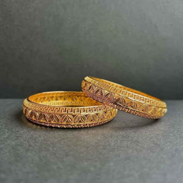 1 carat gold bangles