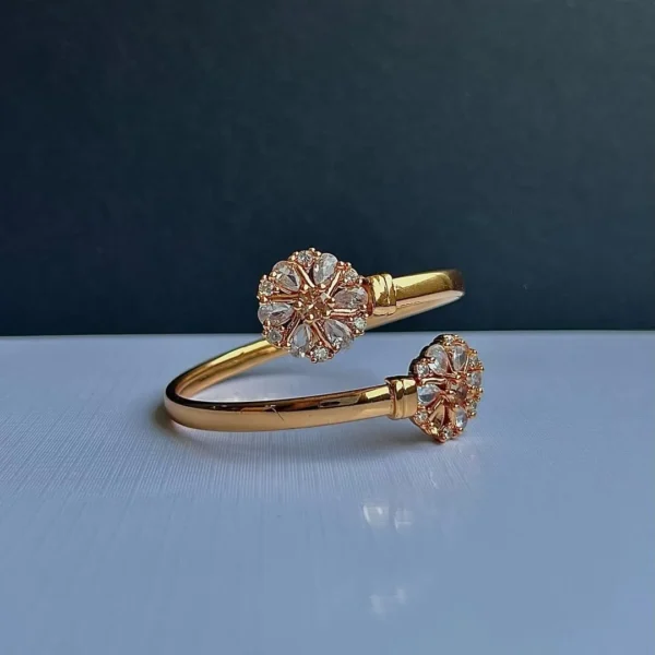 1 carat gold-plated bangles