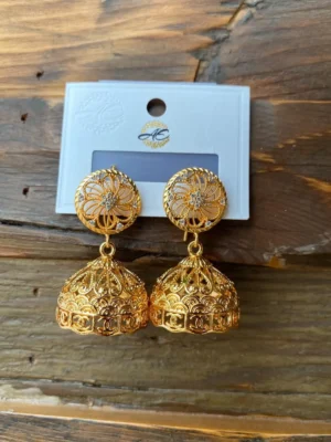 Golden glow earrings