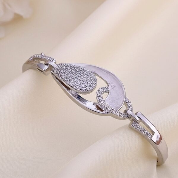 Silver Luster Deluxe Bracelet
